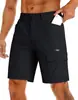 Comércio Exterior Transfronteiriço Aliexpress Shorts Funcionais Masculinos para Exterior Bolsos Múltiplos Shorts Cargo Largos Verão Atacado em Estoque