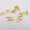 Acessórios de joias com tarraxa de brinco de pressão tarraxa de brinco acessórios de joias diy