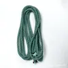 Fábrica Direta Corda de 4mm Entrega Direta Corda Redonda Twill Intercolor Acessórios para Roupas Acessórios Manuais Chaveiro