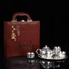 Nuevo Producto Juego de Té Baifoo Olla de Plata Artesanía Juego de Seis Piezas Taza de Té China Artesanía de Alta Gama Souvenir Regalo Venta al por Mayor
