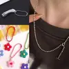 Cadena de Perlas Redondas de 1.5-4 mm, Cadena de Perlas Onduladas, Productos Semi-Terminados para Joyería de Collares y Pulseras, Accesorios de Ferretería para Manualidades DIY al por Mayor