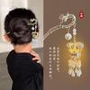2024 fogo palácio luminoso lanterna grampo de cabelo lanterna antiga roupas chinesas grampo de cabelo acessórios de cabelo diário atacado