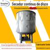 Secador Contínuo de Bicarbonato de Sódio Secador Industrial de Sulfato de Sódio Secador de Discos de Carbonato de Cálcio