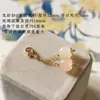 Nuevo Estilo Chino Broche de Langosta Colgante para Bolso Hecho a Mano Perla Redonda Llavero Versátil Moda Accesorio de Bolso de Nicho