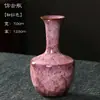 Vaso de Cerámica Moderno Sencillo con Esmalte de Horno Adornos Decorativos para Flores Secas Creativo para el Hogar Alojamiento Rural Sala de Estar Arreglo Floral Jarrón Pequeño