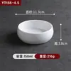 A8 banquete de estado tigela pequena branca de melamina loja de fast food comercial tigela de sopa de plástico refeitório restaurante tigela de mingau de arroz tigela para temperos de hot pot