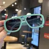 Nueva caja de gafas de sol de moda infantil transfronteriza muñeca pez genial animal marino gafas de sol infantiles casual
