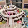 Accesorios para Evento de Calentamiento, Lugar Escénico Castillo de Pasteles, Popular Tobogán Trampolín Nuevo para Niños, Fabricante de Juguetes Inflables
