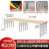 Puesto de Mercado Nocturno Mesa Plegable Móvil para Exhibir Frutas y Ropa Estantería Plegable Estantería Gruesa para Puesto Plegable