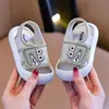 Sandalias para bebé niño para verano, sandalias de plástico para niña a prueba de orina, con suela suave y antideslizante para niños pequeños de 0 a 1-2-3 años