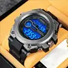 Reloj Electrónico Deportivo Luminoso Multifunción para Estudiantes de Moda Masculina Transfronteriza Fabricante Venta al por Mayor