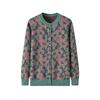 Cárdigan de punto de cuello redondo para madres de mediana edad y ancianas, ropa exterior gruesa, suéter de moda holgado de manga larga