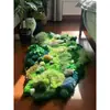 Tapete de Musgo Material para DIY Cobertor Caseiro Crochê Janela de Canto Fio Floresta Cobertor de Tricô Feito à Mão Outros