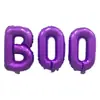 Decoración de Fiesta para Hotel Centro Comercial de Halloween Juego de Letras Blackboo de 16 pulgadas Globos de Letras Aterradoras en Stock