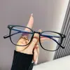 Herramienta Mágica para Lentes Sin Maquillaje de la Mañana Temprano, Gafas Planas Anti-Luz Azul con Monturas Ultraligeras, Se Pueden Personalizar con Graduación