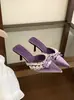 Nuevas sandalias de cordones cerradas, elegantes y cómodas, para 2026, impresionantes zapatos de tacón alto de punta con lunares para mujer