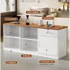 Mostrador de Bar Mostrador de Caja Mostrador Comercial Catering Tienda de Té con Leche Café Bar de Agua Gabinete Integrado Lujo Ligero Sensación de Gama Alta Recepción