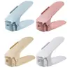 Sapateira de camada dupla simples para casa, quarto, artefato de armazenamento de sapatos, sapateira economizadora de espaço, sapateira ajustável