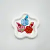 Llavero Inspirador con Texto de Flor Marea Nacional Estudiante Creativo Regalo de Acompañamiento Bolsa de Regalo Pequeña Colgante de Bendición Regalo Pequeño