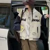 Chaqueta de Béisbol para Niñas Otoño Nuevo 2025 Abrigo Casual Bordado Elegante para Niñas Mayores Primavera y Otoño Ropa de Moda