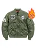 Chaqueta Gruesa de Hombre Otoño/Invierno 2025 Talla Grande Cuello Alto Algodón Cálido Engrosado con Cuello Desmontable Chaqueta de Vuelo Abrigo