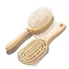 Pente de almofada de ar fofo conjunto de pentes para cabelo comprido combinação de pente alisador com airbag para dormitório de estudante e uso doméstico, pente massageador modelador para mulheres