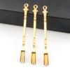Anel Multicor de Metal 80mm Dourado, Prateado, Cobre e Ferro para Fronteira Pequena Pá de Fumaça Dourada Rica Colher de Remédio Pequena Colher de Remédio Pequena Não Possui Serviço de Pós-Venda
