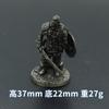 Cobre Blanco Arthur Soldado Rey Modelo Legendario Shogun Samurai Juguete Regalo Personalidad de Hombres Juego de Mesa Pieza de Ajedrez Adornos Auricular