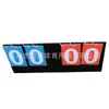 Marcador de cuatro dígitos baloncesto tenis de mesa competencia marcador flip multifunción venta directa de fábrica