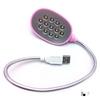 Luz Noturna para Dormir no Quarto com Interruptor, Luminária de Mesa LED Ultra Brilhante com Proteção para os Olhos, Luminária para Estudo e Leitura, 28 Luzes, 10 Luzes, Luminária USB