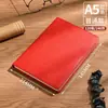 Cuaderno de Oficina de Negocios A5 Cuaderno de Registro de Reuniones para Estudiantes A5 Diario Engrosado Bloc de Notas Simple Venta al por Mayor Piel
