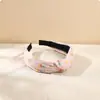 Faixa de Cabelo de Alta Qualidade Estilo Coreano Moda Infantil para Meninas Nó de Tecido Acessórios de Cabelo de Frutas Versátil Simples Fofo Doce Acessórios de Cabelo