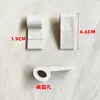 Nuevo Material Plástico PVC Hebilla Hebilla en Forma de 9 Hebilla de Muelle de Sofá Clip Hebilla Plástica en Forma de P Accesorios de Ferretería Cuadrado Blanco