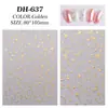 Pegatina de Uñas de Encaje Xingyue Plana Casual Más Fácil de Combinar Colgante de Mariposa Pegatina de Arte de Uñas Joyería Estilo Dh