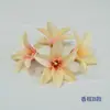 Flor de Lírio Pequena Artificial 7cm Grampo de Cabelo de Lírio de Seda Chapéu de Formatura Acessórios de Cabelo Decoração de Saia Cheongsam Arranjo de Flores Guirlanda