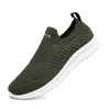 Zapatos Casuales de Moda Deportiva de Punto a Juego para Pareja, Zapatos para Caminar para Hombre sin Cordones, Zapatos Transpirables para Mujer