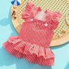 Ropa para Perros Estilo Princesa Vestido de Hilo para Gatos Vestido para Gatos Perro Teddy Corgi Suministros para Perros