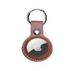 Producto de Venta Caliente Transfronterizo Adecuado para Apple Airtag, un Dispositivo de Rastreo de Ubicación Anti-Pérdida Llavero Estuche Protector de Cuero Llavero