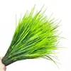 Artesanato de Plantas Buquê Grama Plástica Plantas Verdes Artificiais Arranjo de Flores temu Adereços de Fotografia Decoração de Grama de Primavera Paisagismo Exterior