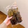 Toalha anel de cabelo banda de cabelo estilo básico não machuca cabelo corda de cabelo atacado cor elástico feminino alta elástica grande corda de cabelo acessórios para o cabelo feminino