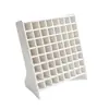 Caja de plástico para almacenar pintura, organizador de pintura, estante para almacenar pintura de manualidades, estante para almacenar pintura al óleo y acuarela con compartimentos