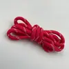 Cordão de Corda Trançada de Poliéster de 5 mm, Corda Trançada Colorida Feita à Mão, Cordão de Fechamento Paracord, Cordão para Chapéu