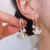 Brincos de Franja com Design de Nicho, Brincos de Alta Qualidade, Brincos Elegantes, Agulhas de Prata 925, Brincos Longos de Luxo Acessível Atacado