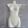 Colgador de modelo de traje de baño modelo de cuerpo entero de una pieza perchero de exhibición de tienda pieza de pijama perchero de accesorios para niños tabla colgante