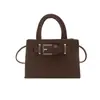 Bolsa Tote de Design Exclusivo com Padrão de Lichia, Moderna para o Dia a Dia, para Mulheres, Novo Modelo 2026, Bolsa de Ombro Transversal de Alto Padrão