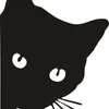 Adesivos peep CAT para porta de carro transfronteiriços, adesivos para arranhões, adesivos de carro refletivos à prova d'água, adesivos para fenda de porta, adesivos CAT para carro, acessórios para carro