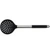 En stock Vajilla de Silicona Acero Inoxidable Mango de Acero con Cubierta de Silicona Antiescaldado Juego de Utensilios de Cocina Cuchara de Cocina Colador