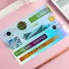 Adesivos de Desenho Animado Personalizados Cortados em Formato Especial Estrela Adesivos para Caderno PVC à Prova d'Água Autoadesivos Material para Autoimpressão Sem Material Personalizado DIY