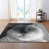 Tapete para Sala de Estar de Gato Animal Tapete para Chão de Quarto Sala de Jantar Mat de Porta ebay Amazon Suprimento Tapete de Entrada Padrão de Pelo Tamanho
