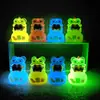 Saco da Sorte 3D Glow-In-The-Dark Desenho Animado Shin-Chan Acessórios de Resina Ornamento de Mesa Pingente de Chaveiro Figuras Fofas Modernas Venda por Atacado